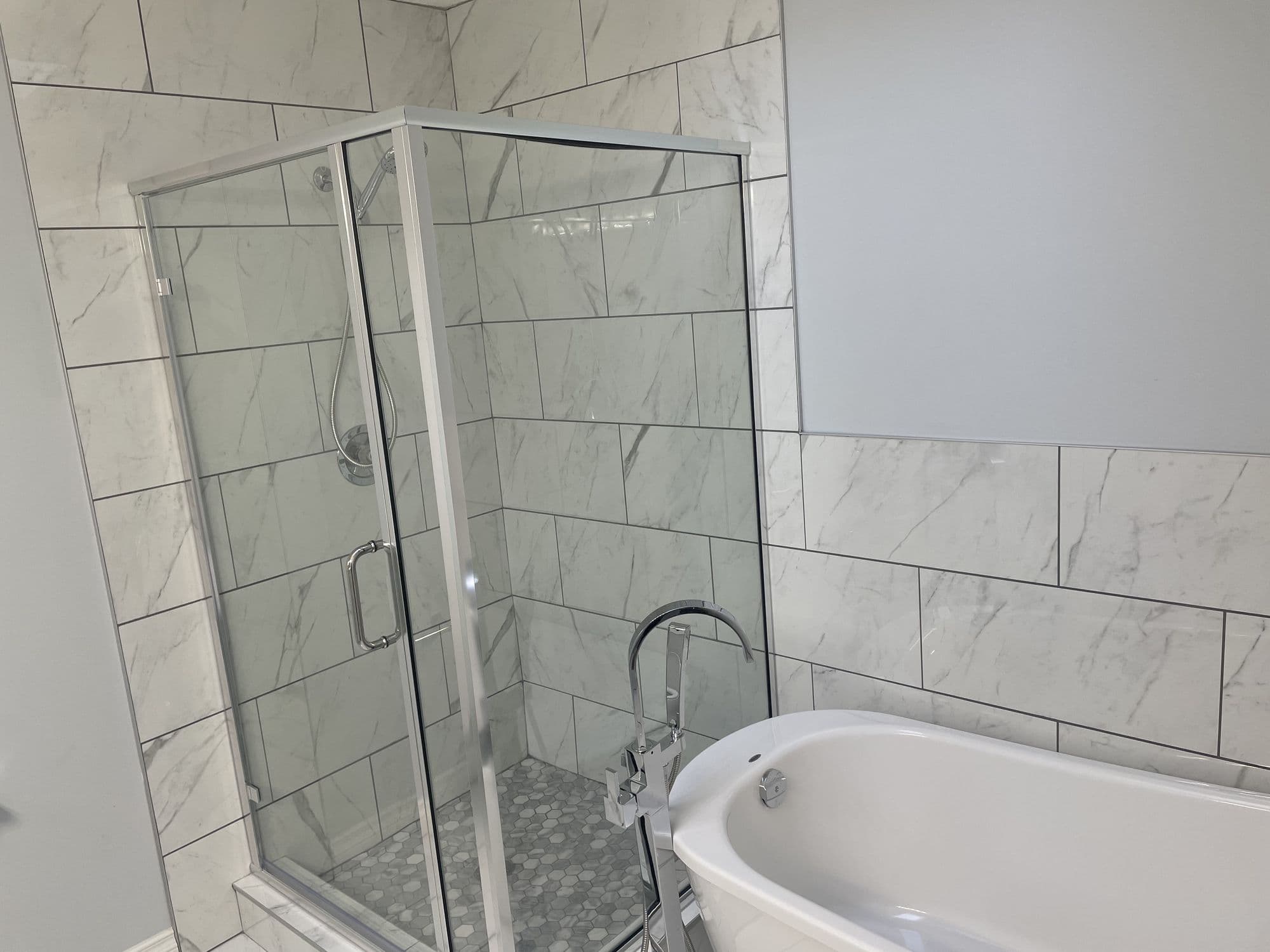 Elegant bathroom renovation