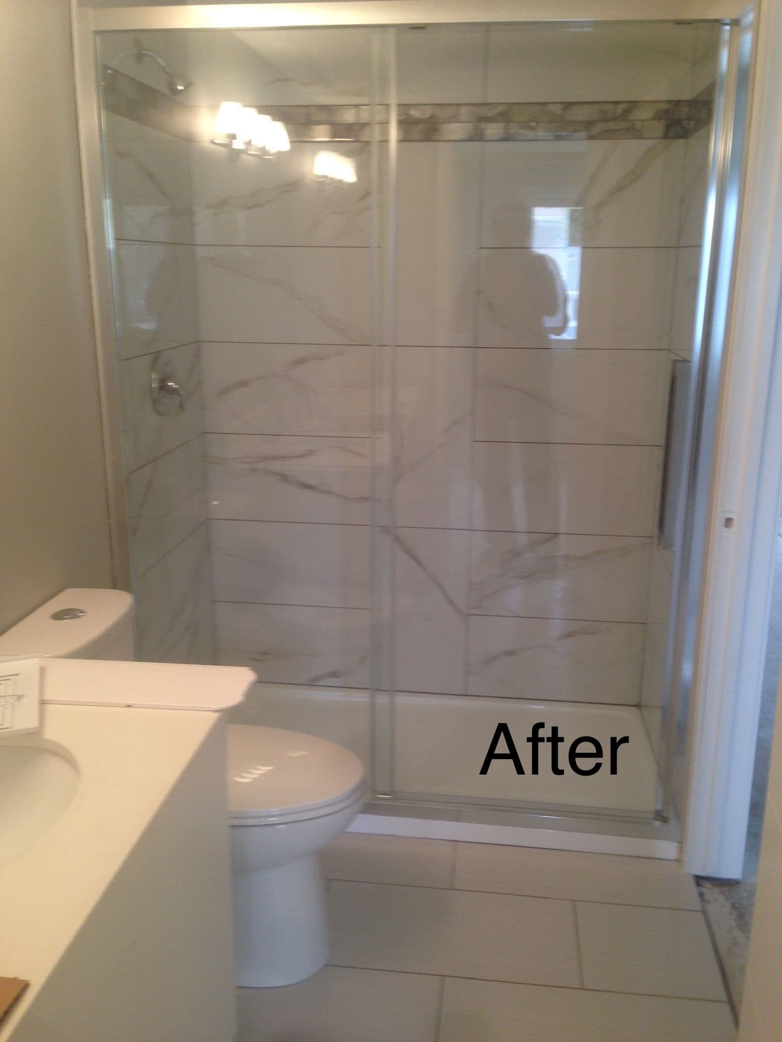 Basement renovation before