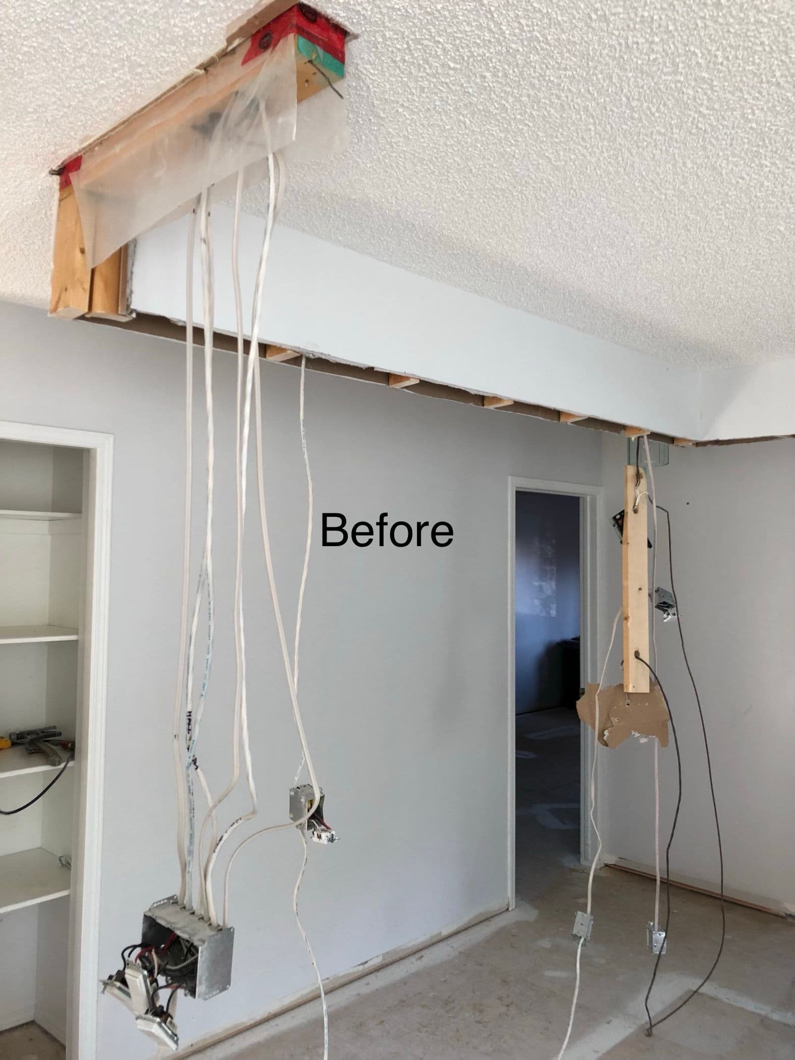 Bathroom transformation after