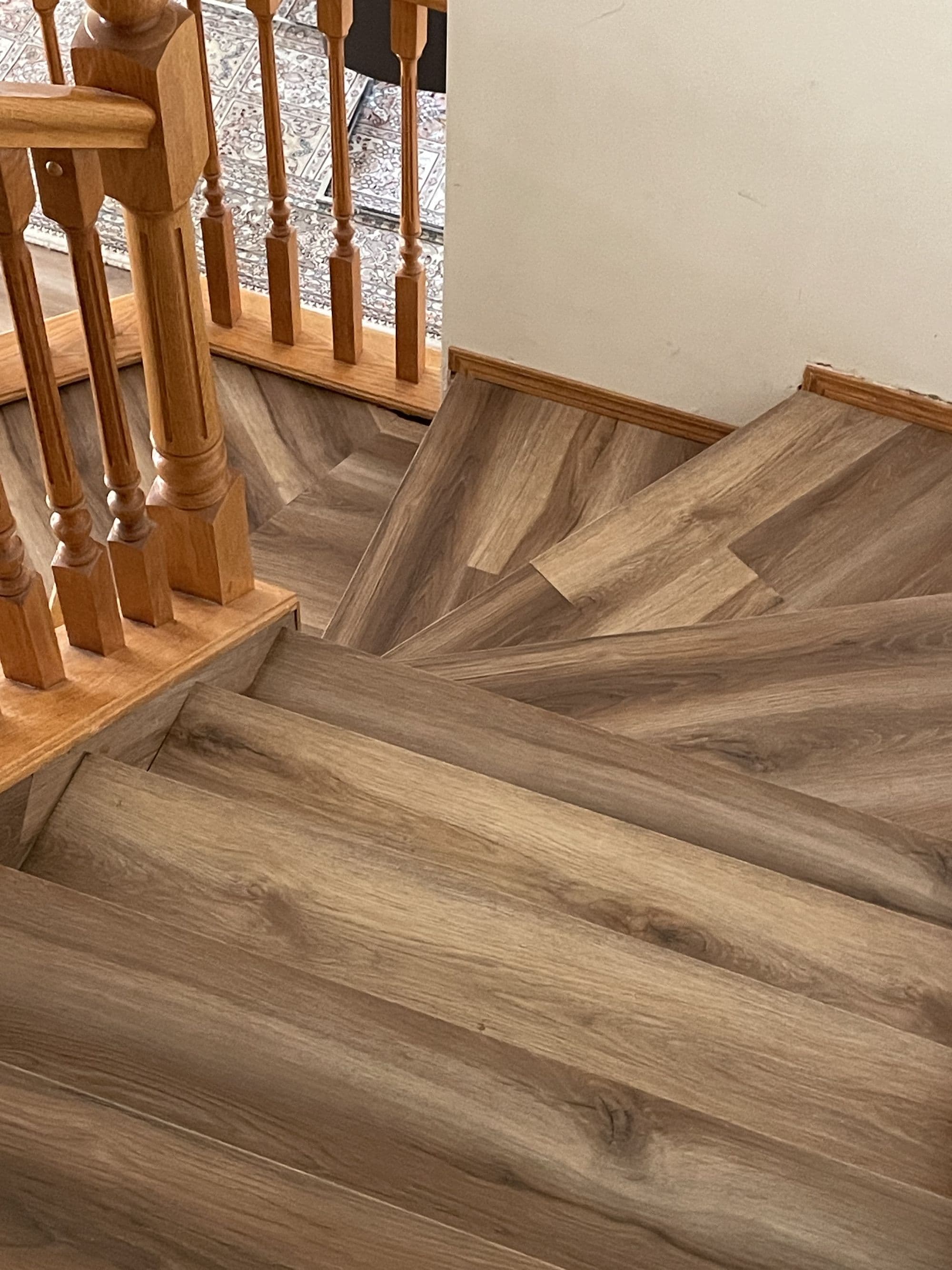 Hardwood flooring installation