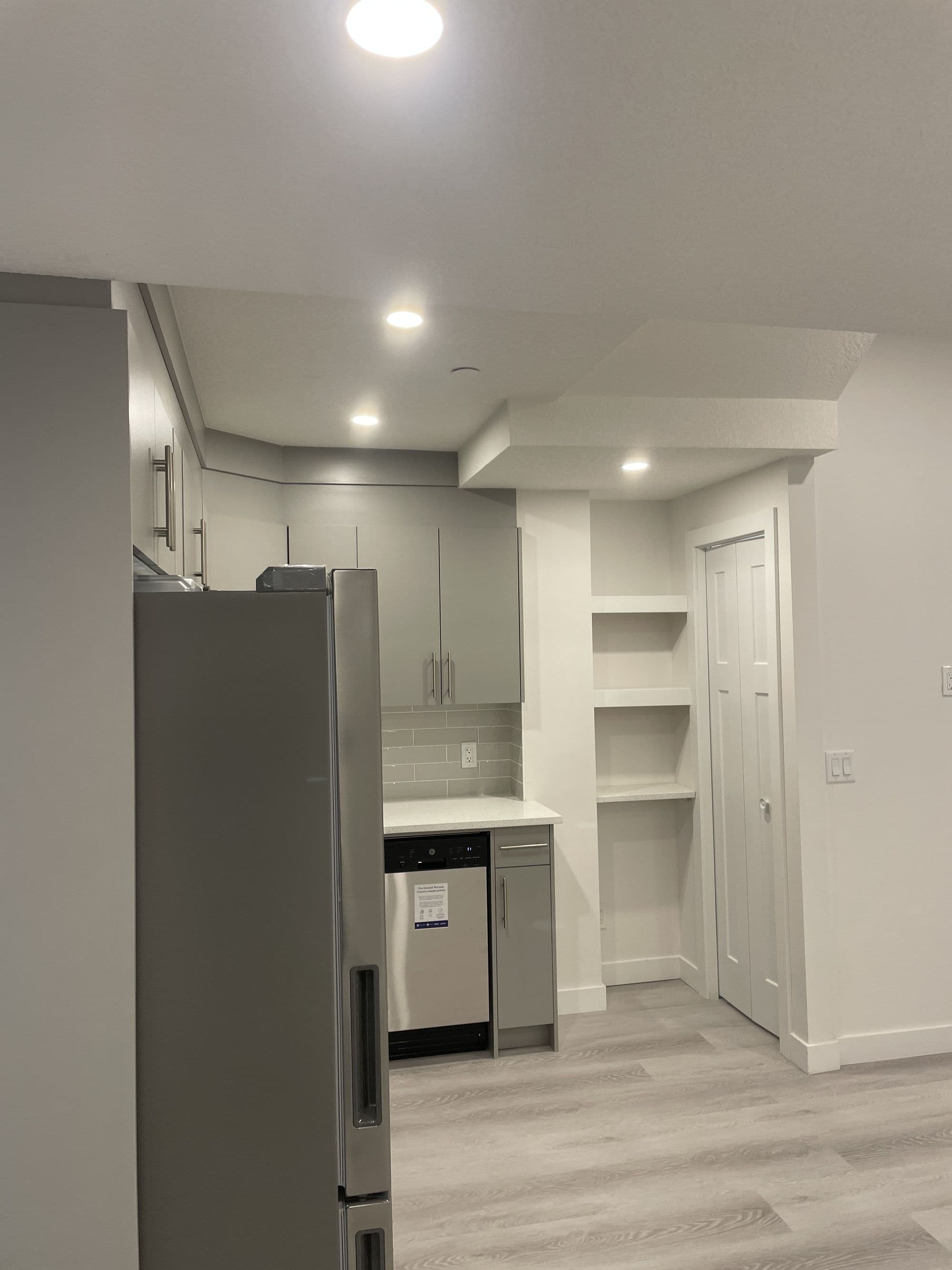 Modern kitchen with premium finishes
