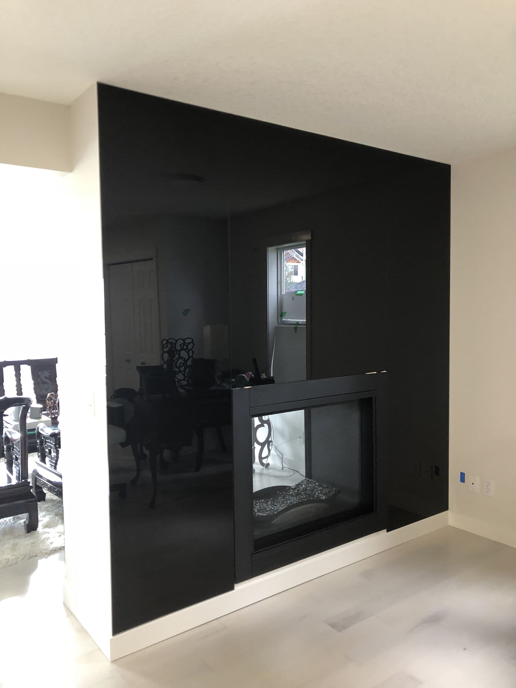 Contemporary living space design