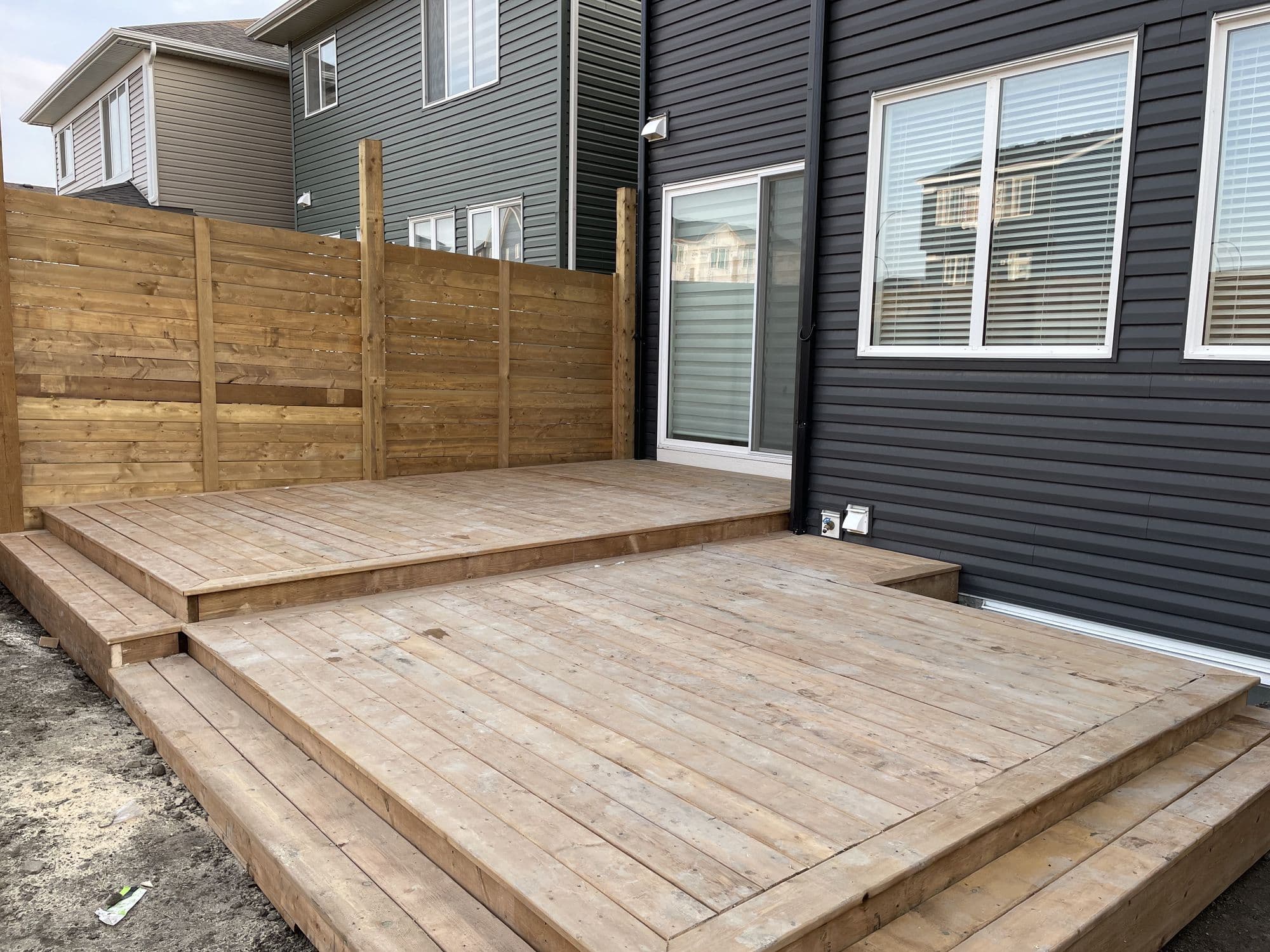 Outdoor entertainment area